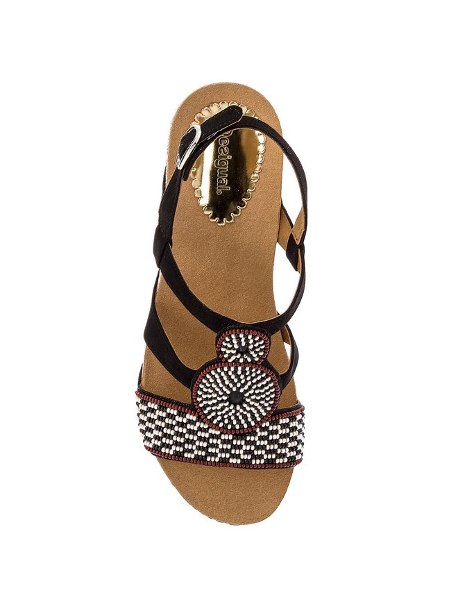 Desigual Sandalen Desigual Odisea Africa Bn 18SSHF07 Schwarz
