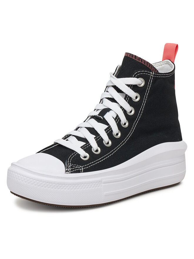 Converse Trampki Converse CHUCK TAYLOR ALL STAR MOVE PLATFORM 271716C Czarny