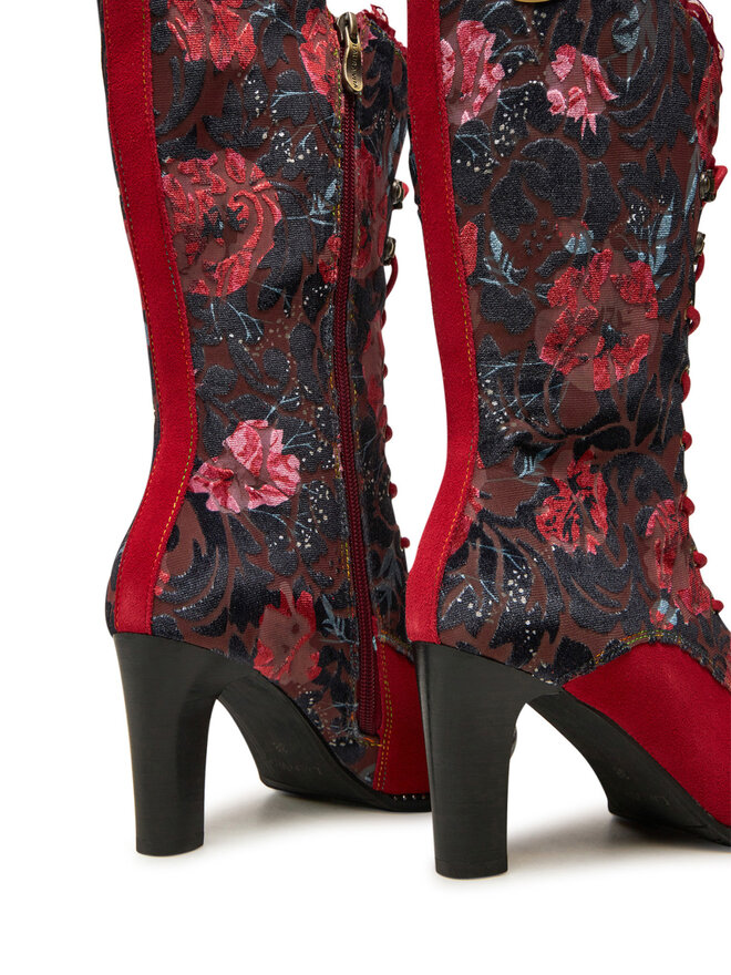 Laura Vita Stiefel Laura Vita Alcbaneo 351 Rot