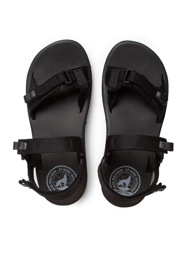 Jack Wolfskin Sandalen Jack Wolfskin Outfresh Sandal W 4039461 Schwarz