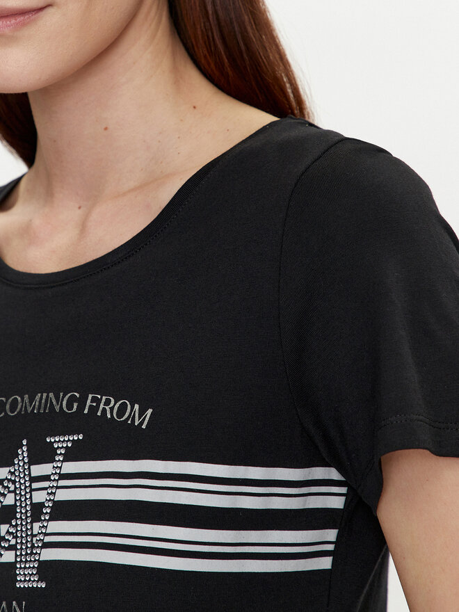 Morgan Morgan T-Shirt 241-DONNA Μαύρο Regular Fit