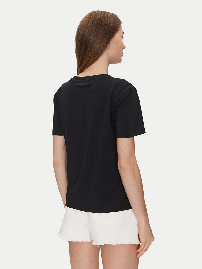 TWINSET TWINSET Футболка 251TP2072 Чорний Regular Fit