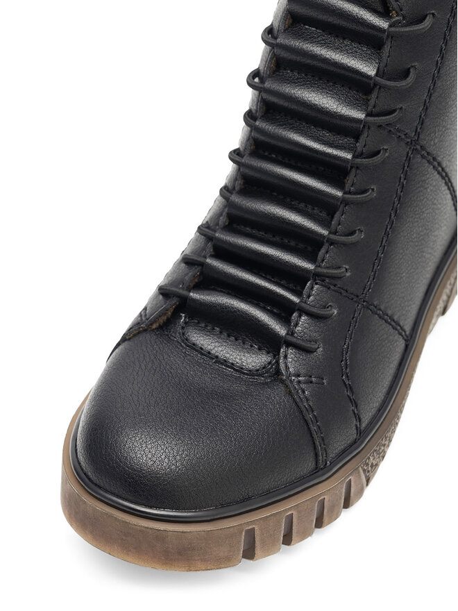 Rieker Schnürschuhe Rieker Y3421-00 Schwarz