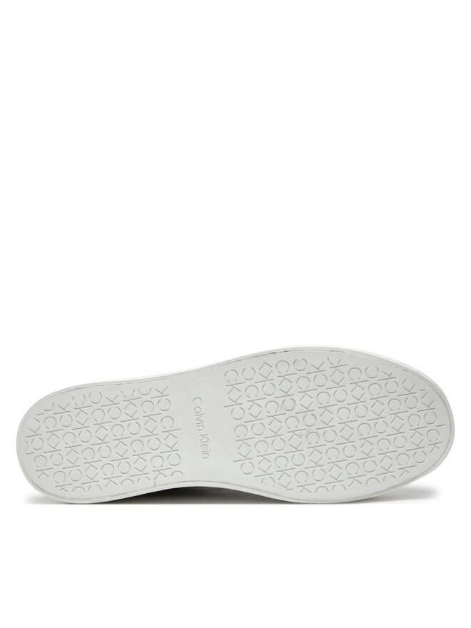 Calvin Klein Sneakersy Calvin Klein Vulc Lace Up Texture Fox - Lth HW0HW02439 Czarny