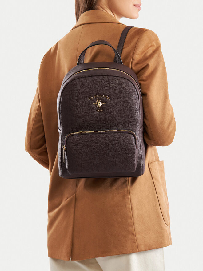 U.S. Polo Assn. Nahrbtnik U.S. Polo Assn. BIUXT6211WVP Rjava