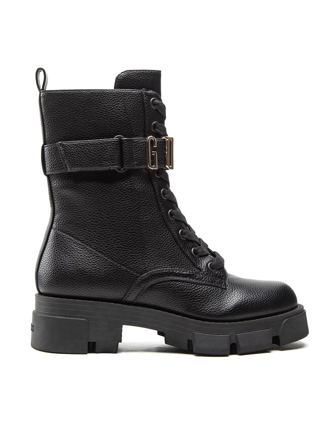 Guess Polokozačky Guess Madox FL8MDX ELE10 Černá