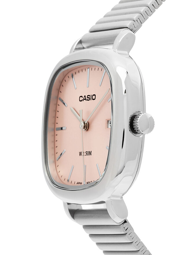 Casio Uhr Casio LTP-B166D-4AVEF Silberfarben