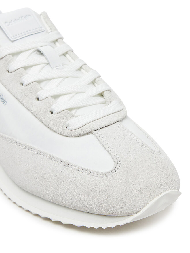 Calvin Klein Αθλητικά Calvin Klein Runner Lace Up - Nylon Mix HW0HW02395 Λευκό