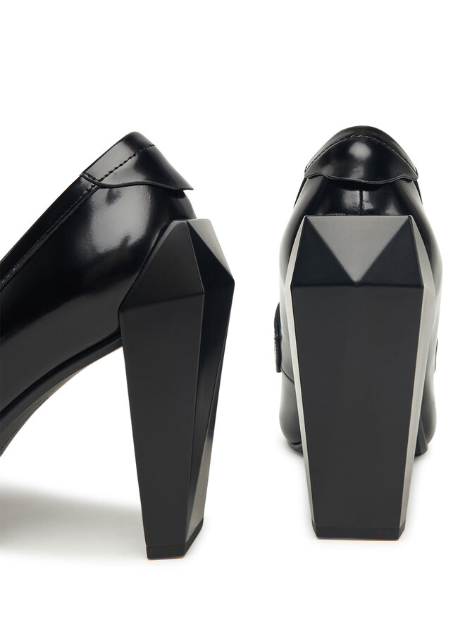 United Nude Nizki čevlji United Nude Gem Loafer Hi 1095501119 Črna