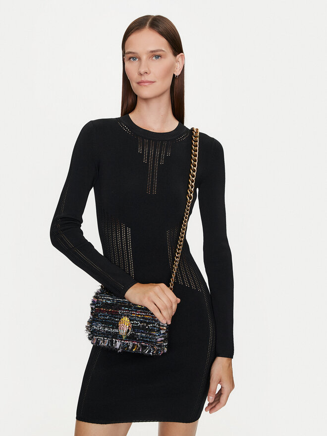 Kurt Geiger Geantă Kurt Geiger 690-Mini Kensington Long Flap 9943185609 Bleumarin