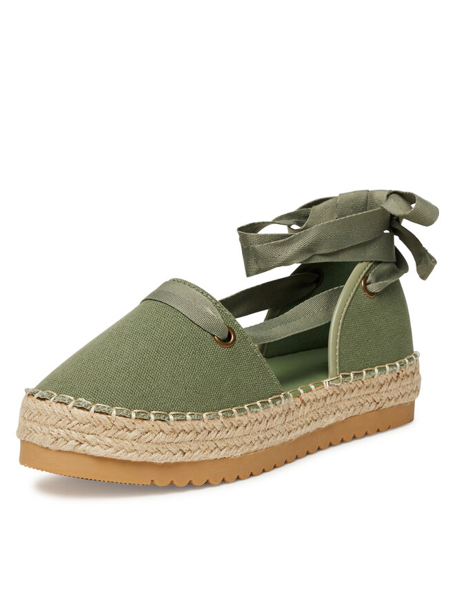 DeeZee Espadryle DeeZee ZYLS093 Zielony