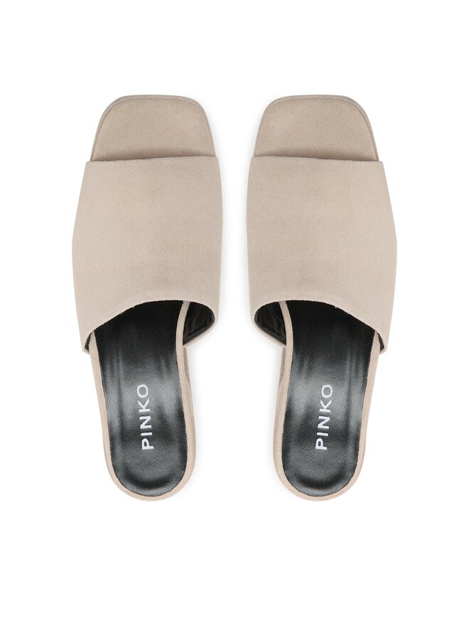 PINKO Шльопанці PINKO Margaux Wedge PE 23 BLKS1 100653 A0N8 Бежевий