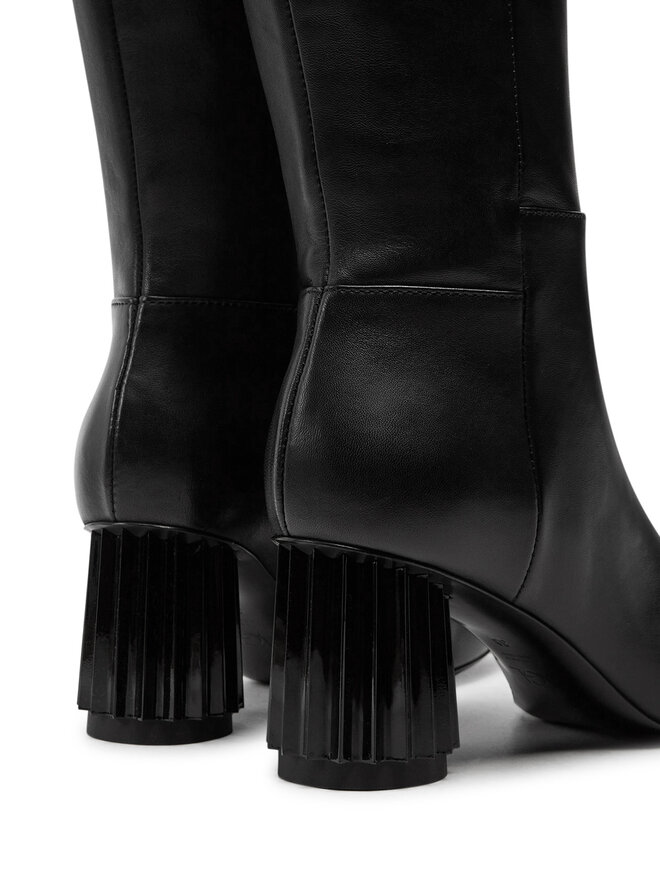 AGL Kozačky AGL Dorica M Boot D271504PCKB0741013 Černá