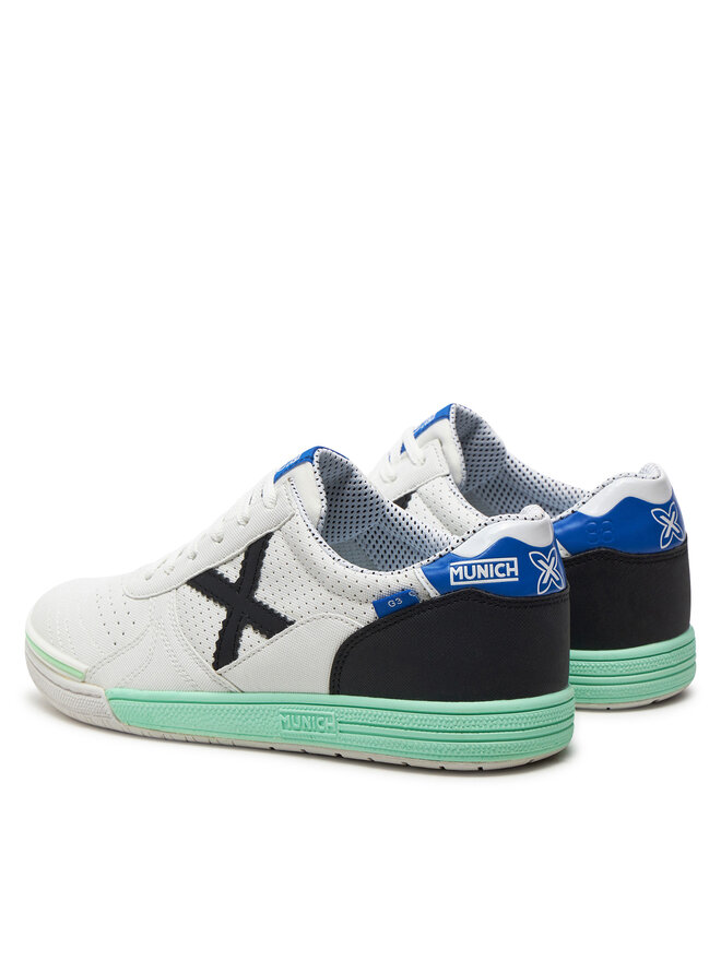 Munich Zapatos de fútbol Munich G-3 Profit 406 3111406 Blanco