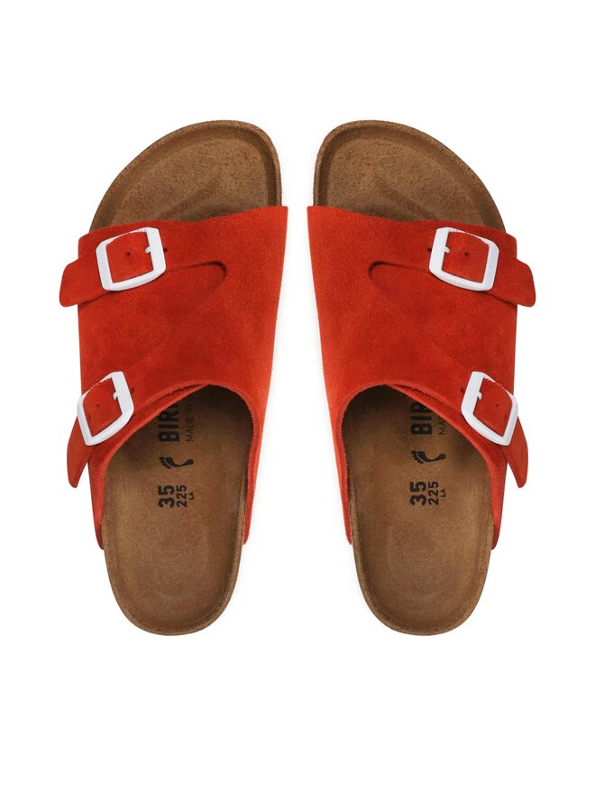 Birkenstock Pantoletten Birkenstock Zürich 1024967 Rot