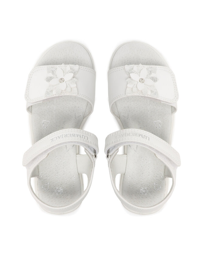 Lumberjack Σανδάλια Lumberjack SANDAL WITH FLOWER Λευκό