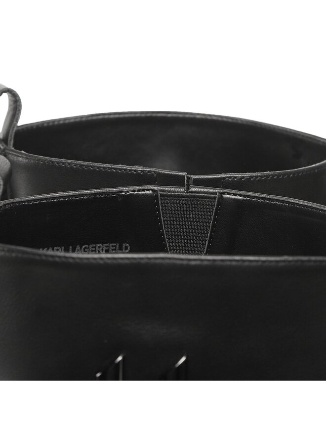 KARL LAGERFELD Μπότες KARL LAGERFELD KL45090 Μαύρο
