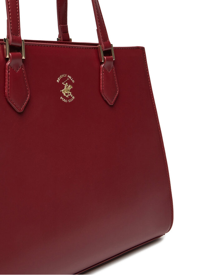 Beverly Hills Polo Club Torebka Beverly Hills Polo Club C-BHPC-B-008-06 Bordowy