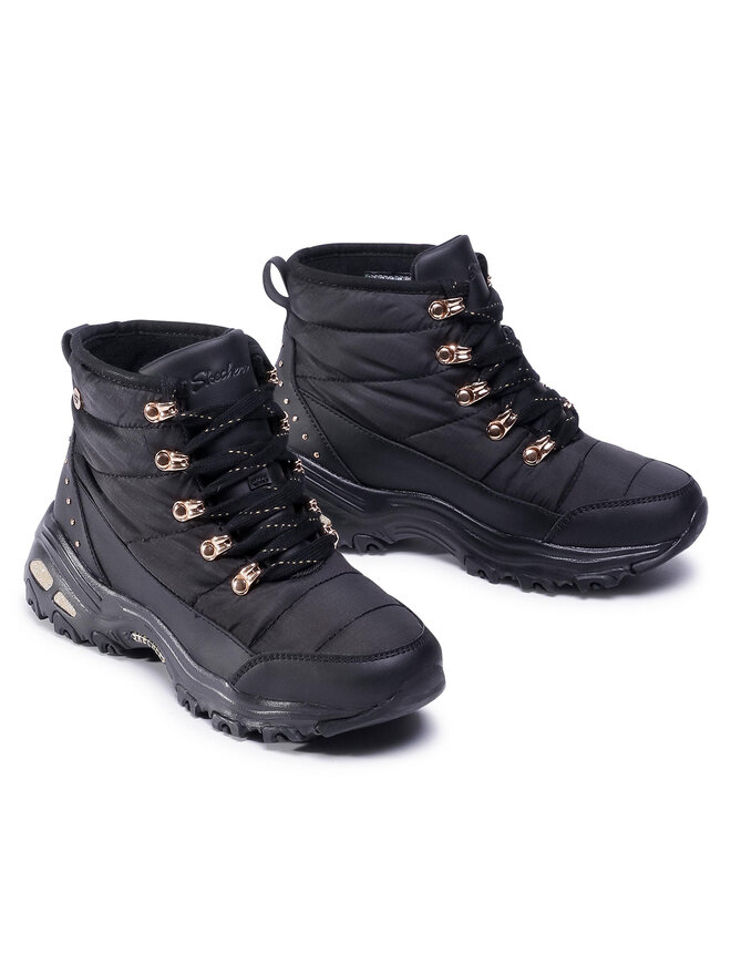 Skechers Туристически oбувки Skechers Weekender Puffer 167088/BKGD Черен
