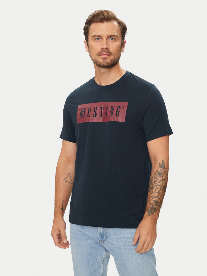 Mustang Mustang Camiseta Austin 1014749 Gris Regular Fit