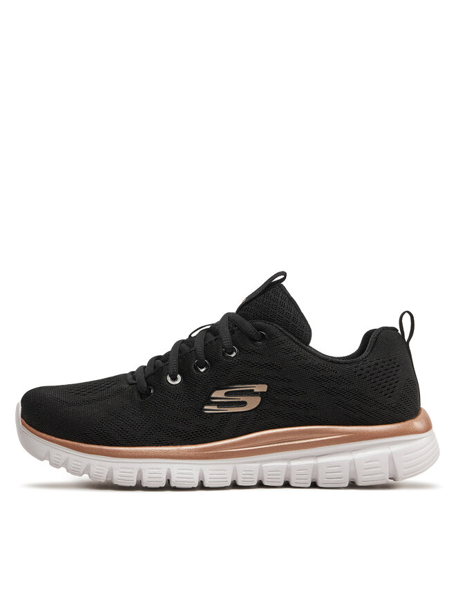 Skechers Сникърси Skechers 12615/BKGD Черен