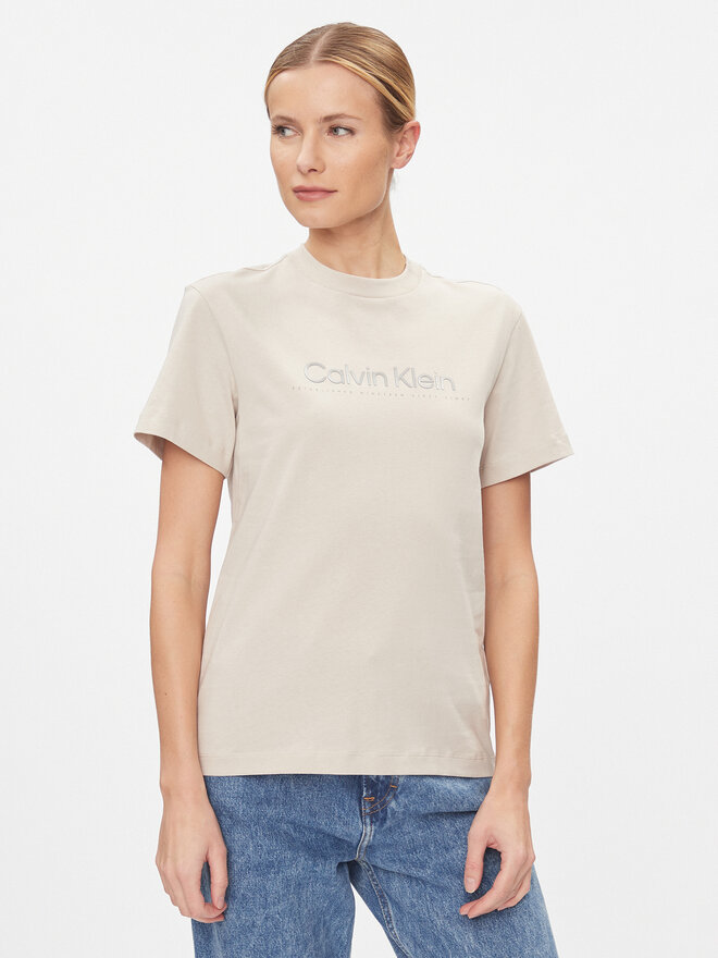 Calvin Klein Calvin Klein Футболка Graphic K20K206753 Сірий Regular Fit