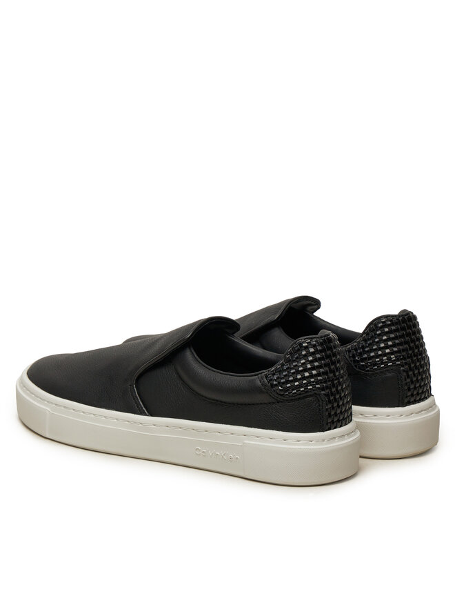 Calvin Klein Sneakersy Calvin Klein Cupsole Slip On HW0HW02297 Czarny