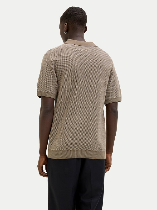 Jack&Jones Jack&Jones Polo marškinėliai Ceaston 12273012 Smėlio Regular Fit