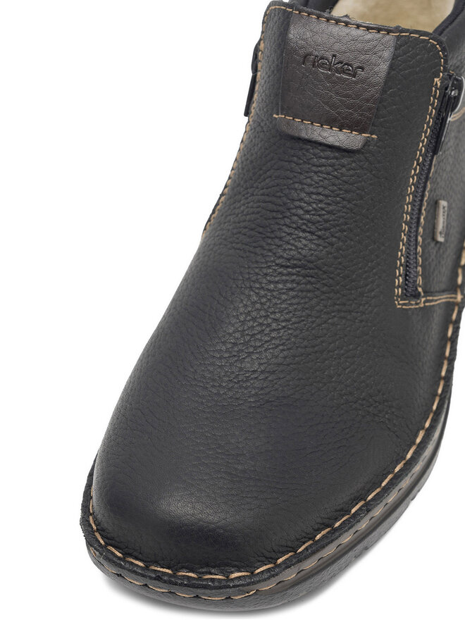 Rieker Schnürschuhe Rieker 05398-00 Schwarz