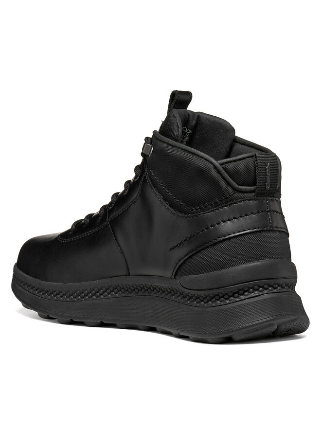 Geox Schnürschuhe Geox U Spherica Actif X2 B Abx U56HMC 000FF C9999 Schwarz