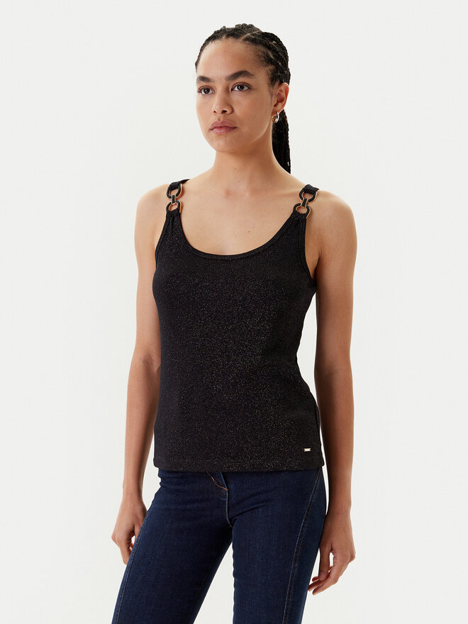 Morgan Morgan Top 251-DIDONI Negro Slim Fit