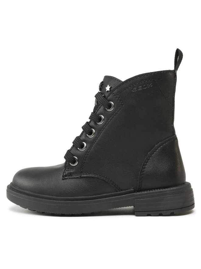 Geox Боти Geox J Eclair Girl J169QI 000BC C9B1G M Черен