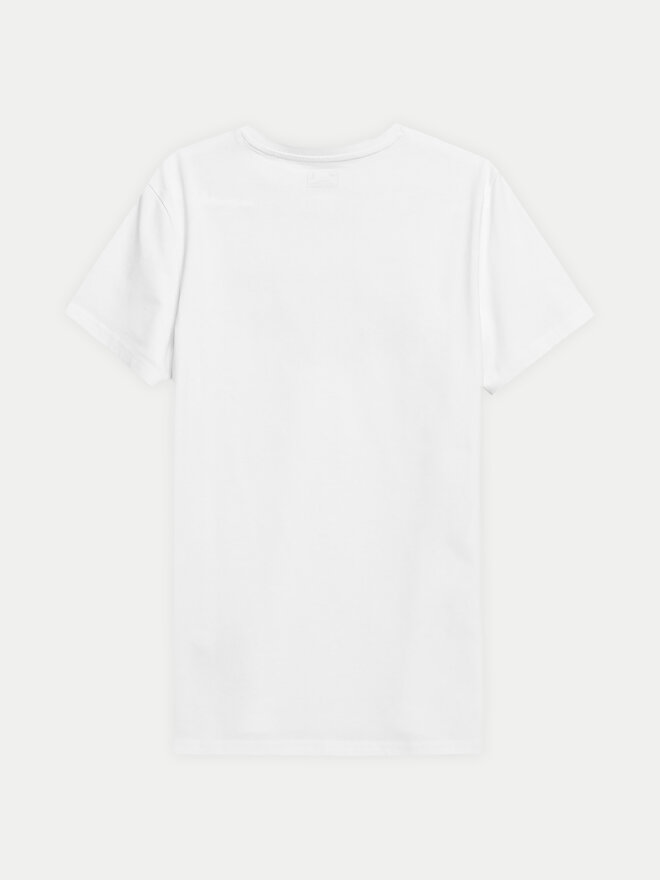 4F 4F Camiseta 4FWSS24TTSHM1155 Blanco Regular Fit