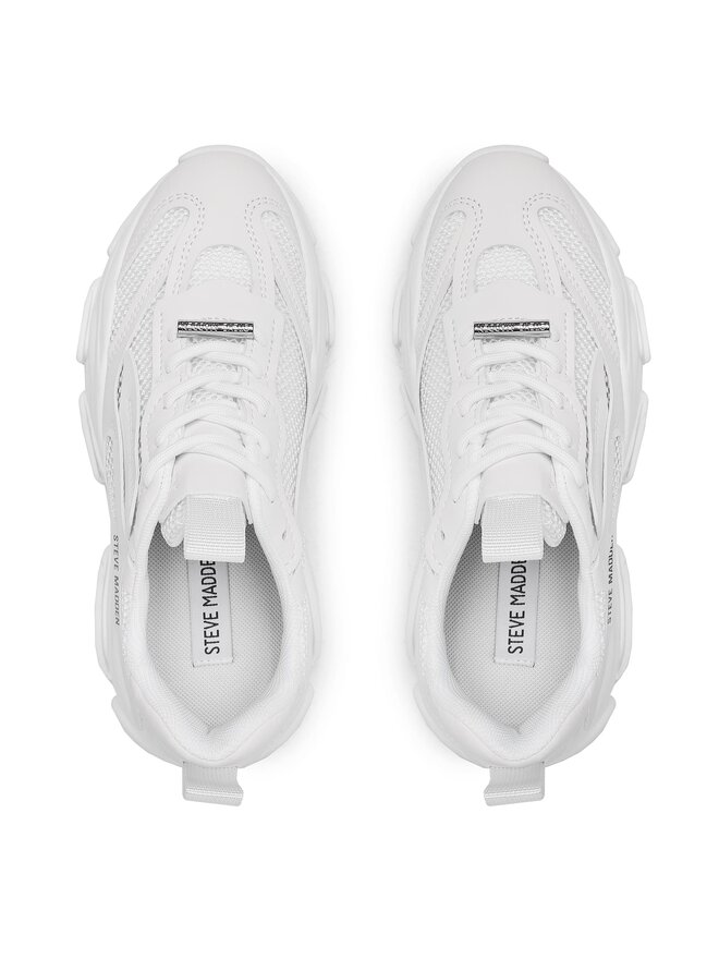 Steve Madden Laisvalaikio batai Steve Madden Possession-E Sneaker SM19000033 SM19000033-002 Balta