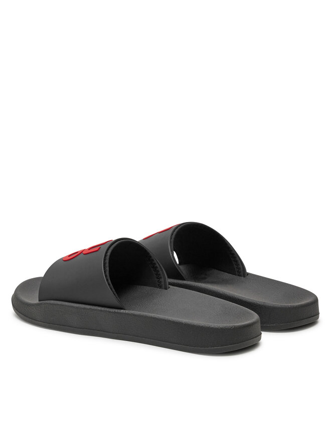 HUGO Klapki Hugo Nil Slid mdtpu N 50497864 Czarny
