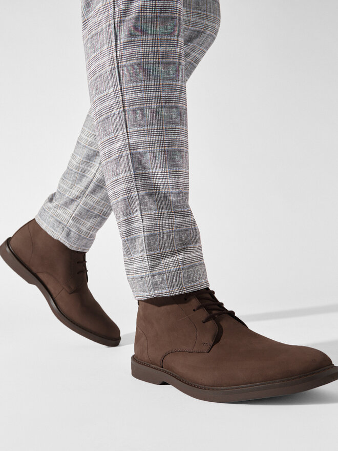 Clarks Μποτίνια Clarks AtticusL THiGTX GORE-TEX 261613077 Καφέ