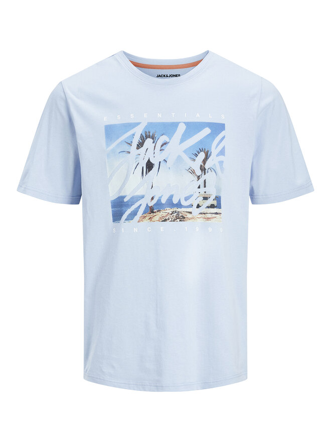 Jack&Jones Jack&Jones Футболка Colton 12268438 Блакитний Standard Fit