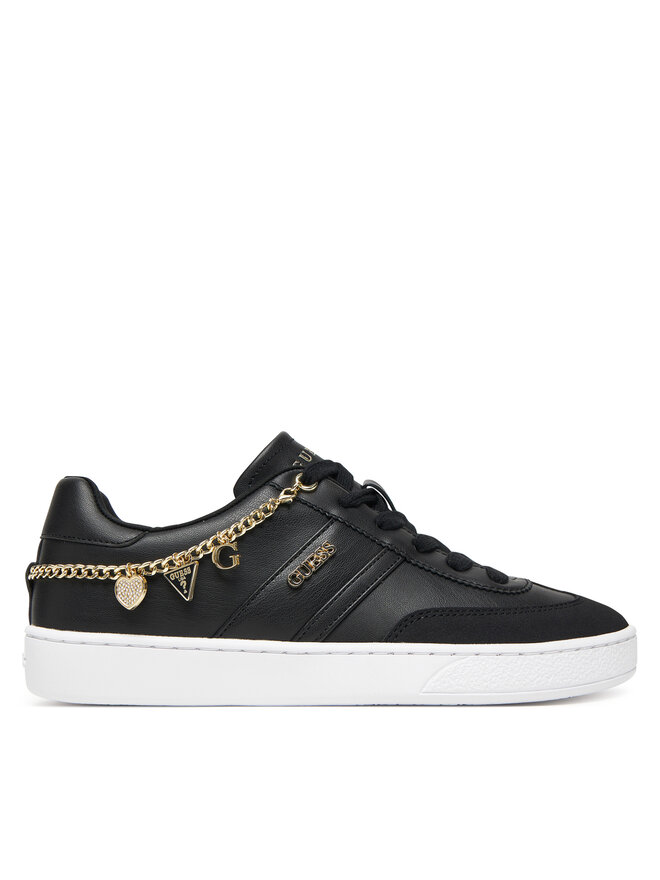 Guess Sneakers Guess FLTNAO LEA12 Negru
