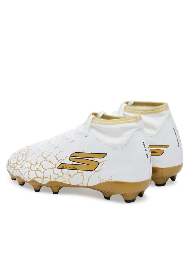 Skechers Scarpe da calcio Skechers Skx_1.5 High Jr Youth Fg 252065L/WBGD Bianco
