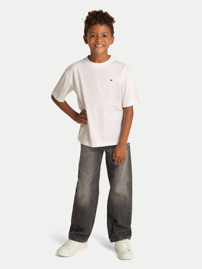 Tommy Hilfiger Tommy Hilfiger T-Shirt Essential Archive KB0KB09646 S Λευκό Regular Fit
