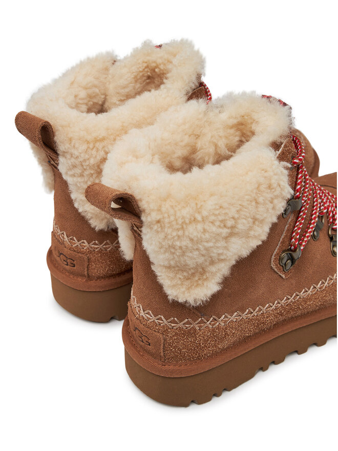 Ugg Μπότες Χιονιού Ugg W Classic Alpine Lace Up 1158271 Καφέ