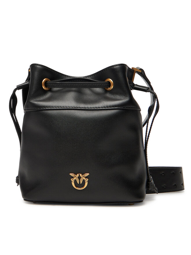PINKO Táska PINKO Secchiello Mini Al 25-26 104303 A0QO Fekete