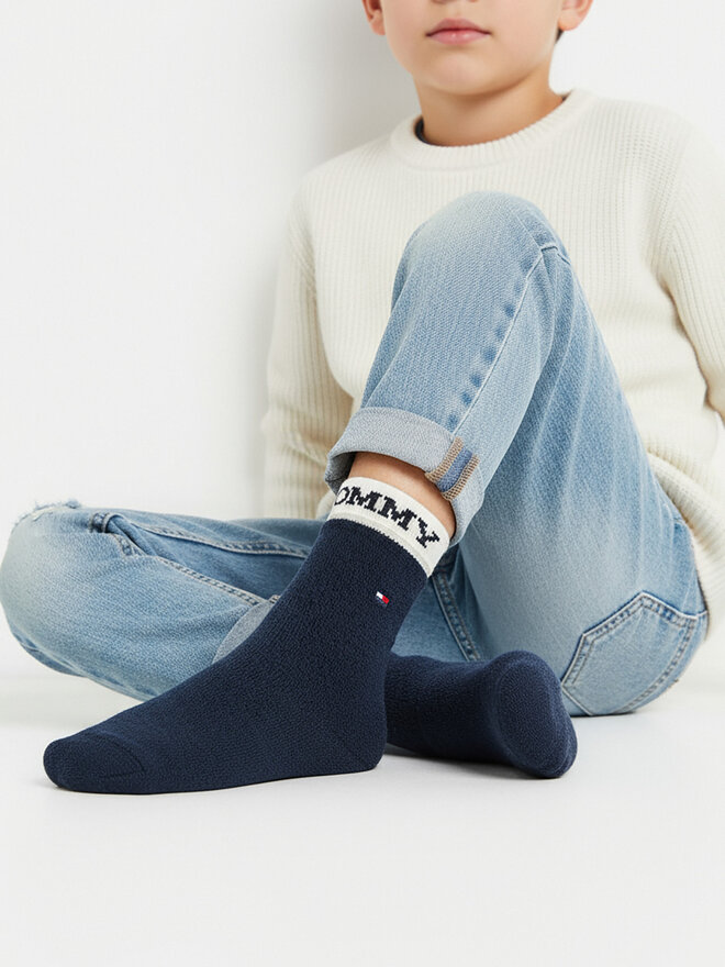 Tommy Hilfiger Lange Socken Tommy Hilfiger 701236328 Dunkelblau