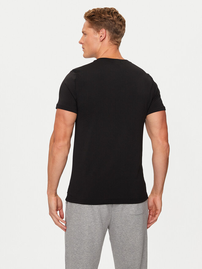 YSABEL MORA YSABEL MORA Marškinėliai 70103 Juoda Slim Fit