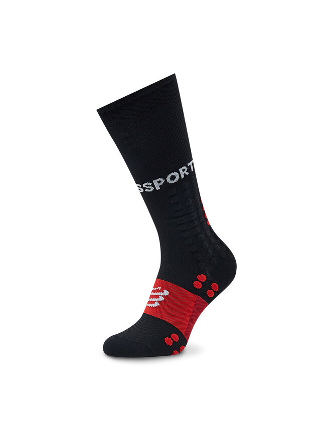 Compressport Ponožky Vysoké Unisex Compressport Run SU00004B Čierna