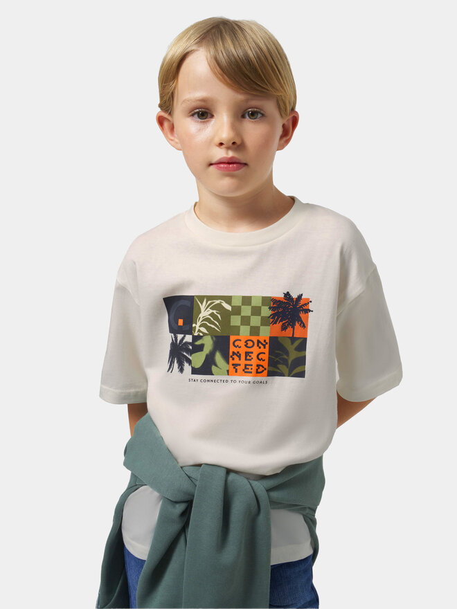 Mayoral Mayoral T-Shirt 6038 Weiß Regular Fit