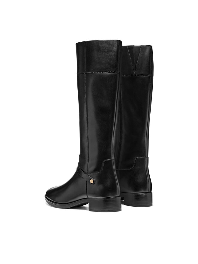 Geox Čizme ispod koljena Geox D Felicity D56G1B 00043 C9999 Crna