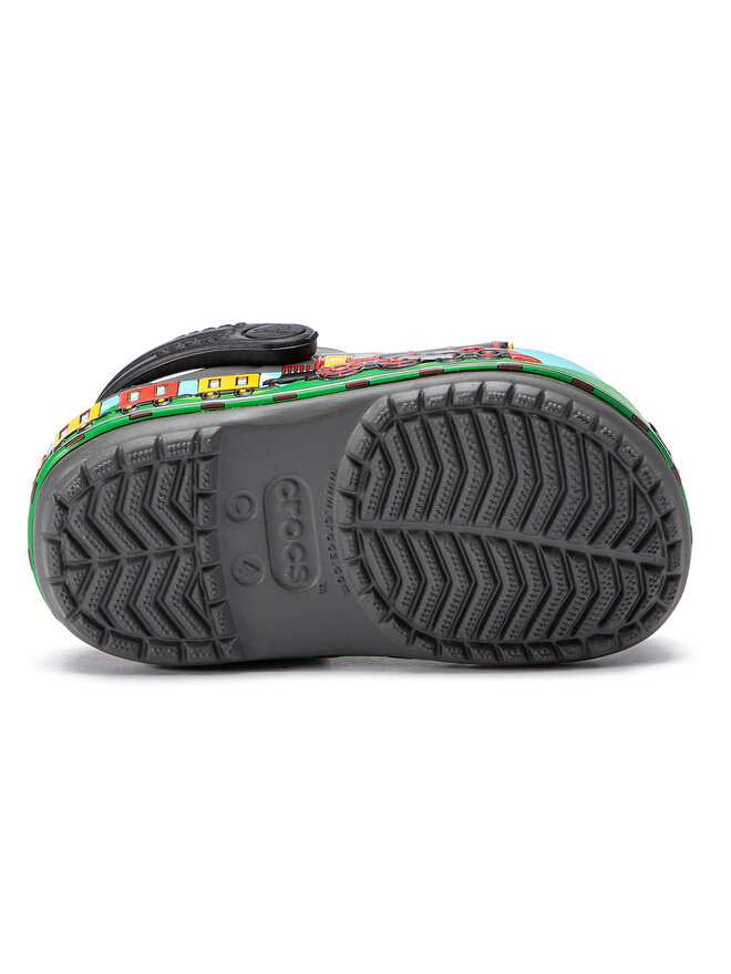 Pantoletten Crocs Crocsfl Train Band Clog K 205516 Grau | eschuhe.de