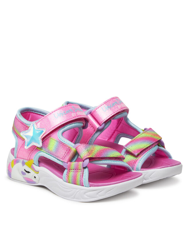 Skechers Sandále Skechers Unicorn Dreams Sandal-Dreamy Unicorns 303107L/PKMT Ružová
