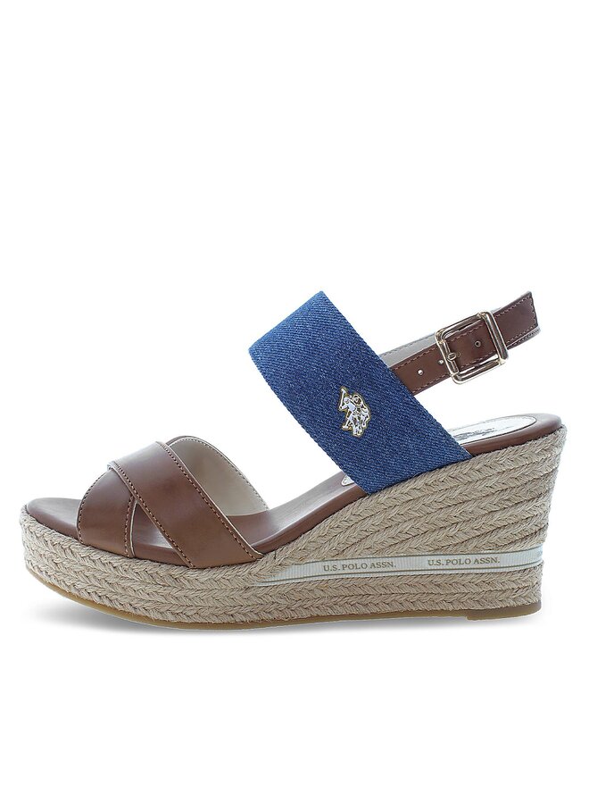 U.S. Polo Assn. Espadrile U.S. Polo Assn. Alyss ALYSSA011 Rjava